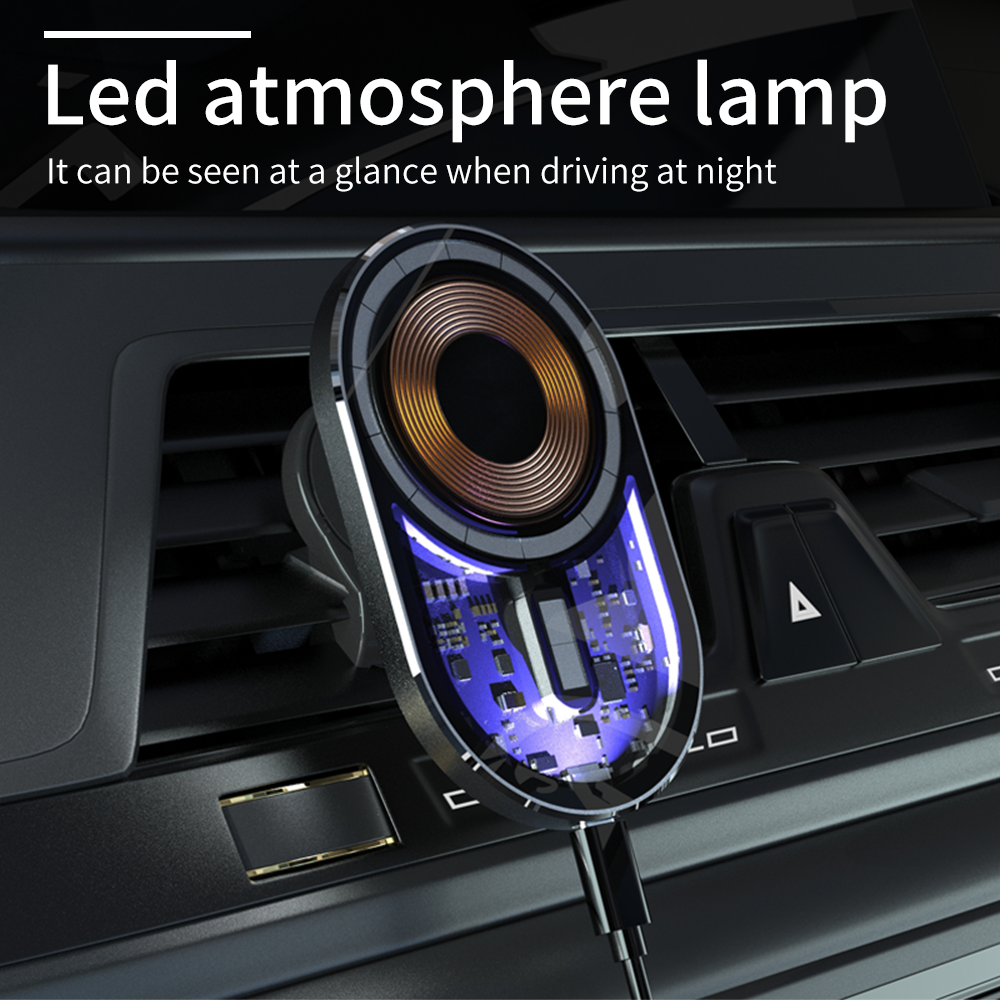 Slim Clear Magnetic Car Charger | Lersk