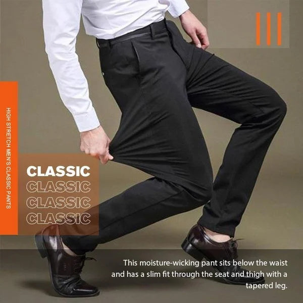 Klassische Herrenhose mit hohem Stretch | Lersk