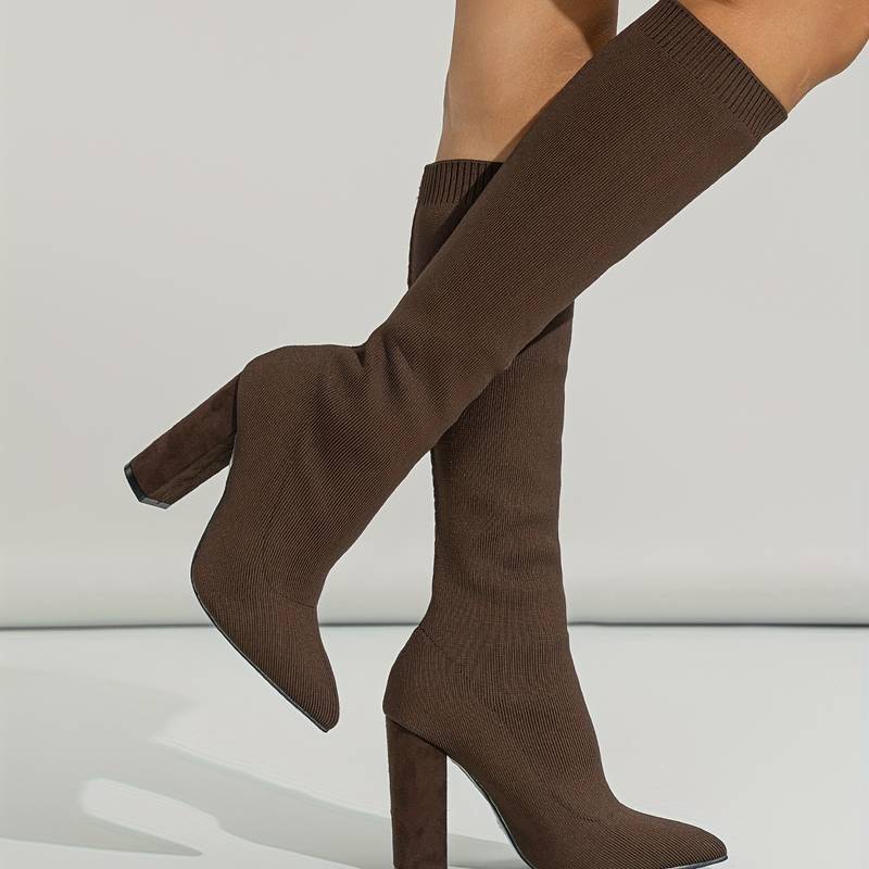 NovaStride Comfort Sock Boots With Plush Heels For All Day | Lersk