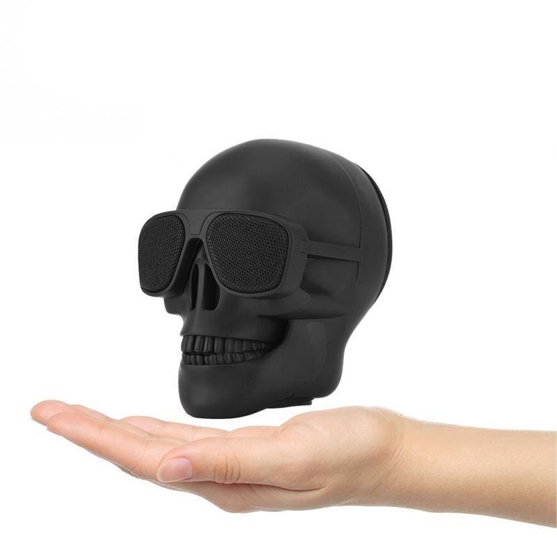 VexTone Skull Bluetooth stereo reproduktor v černém provedení | Lersk
