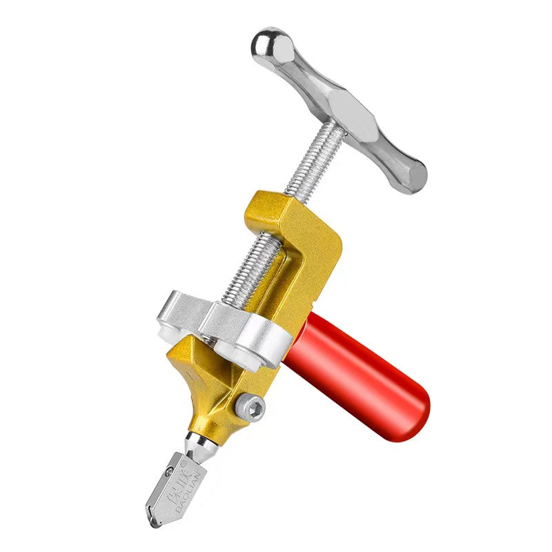 2-in-1 Profi-Glaskeramik-Diamantroller-Schneider für Glas-Kunstprojekte | Lersk