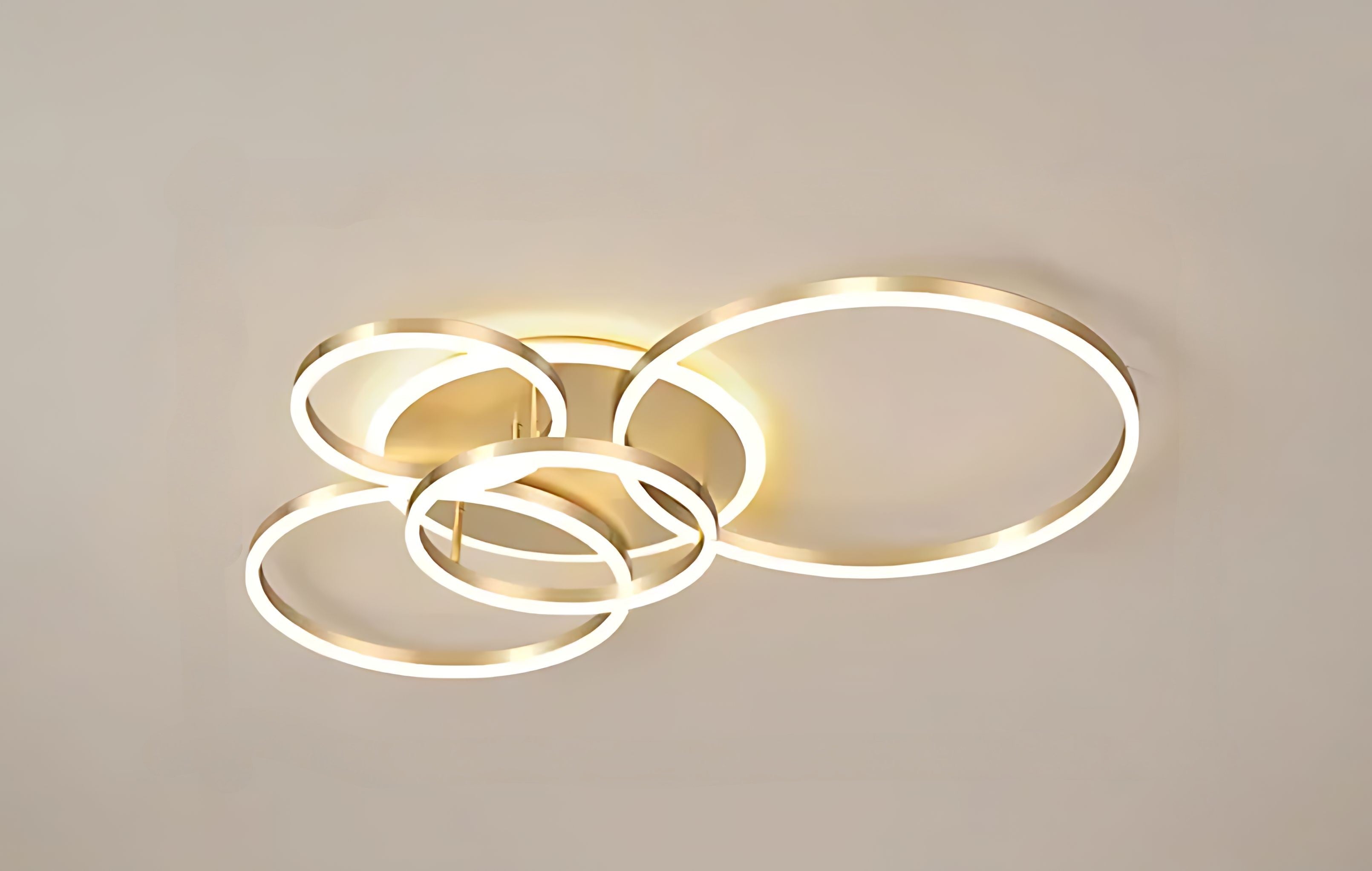 Aerial Ceiling Lamp Celestial Ring Fixture For Modern Living Rooms | Lersk