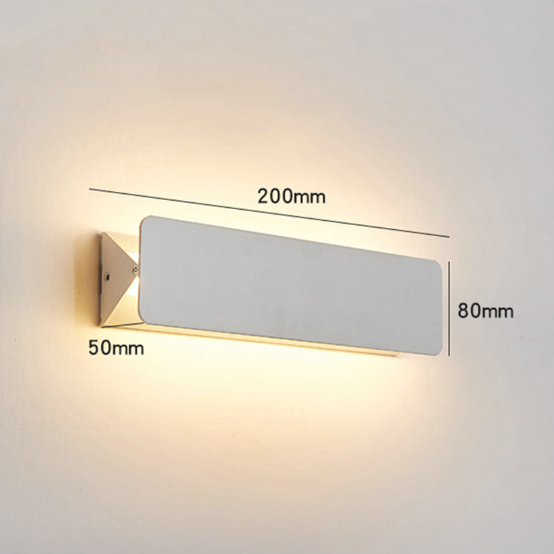 NovaLume LED Metal Indoor Wall Lamp Rotatable White | Lersk