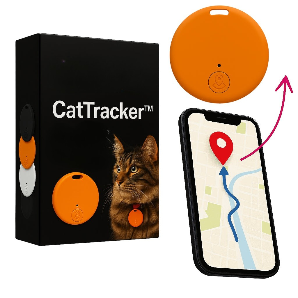 PawTrail GPS lokalizator dla kota, lekki, wodoodporny, w czasie rzeczywistym | Lersk