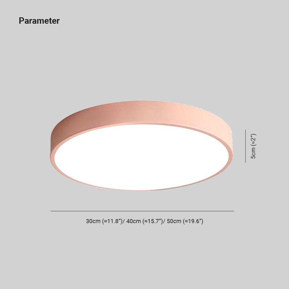 Stropní lampa Morandi LED Elegantní růžovošedá do obývacího pokoje | Lersk