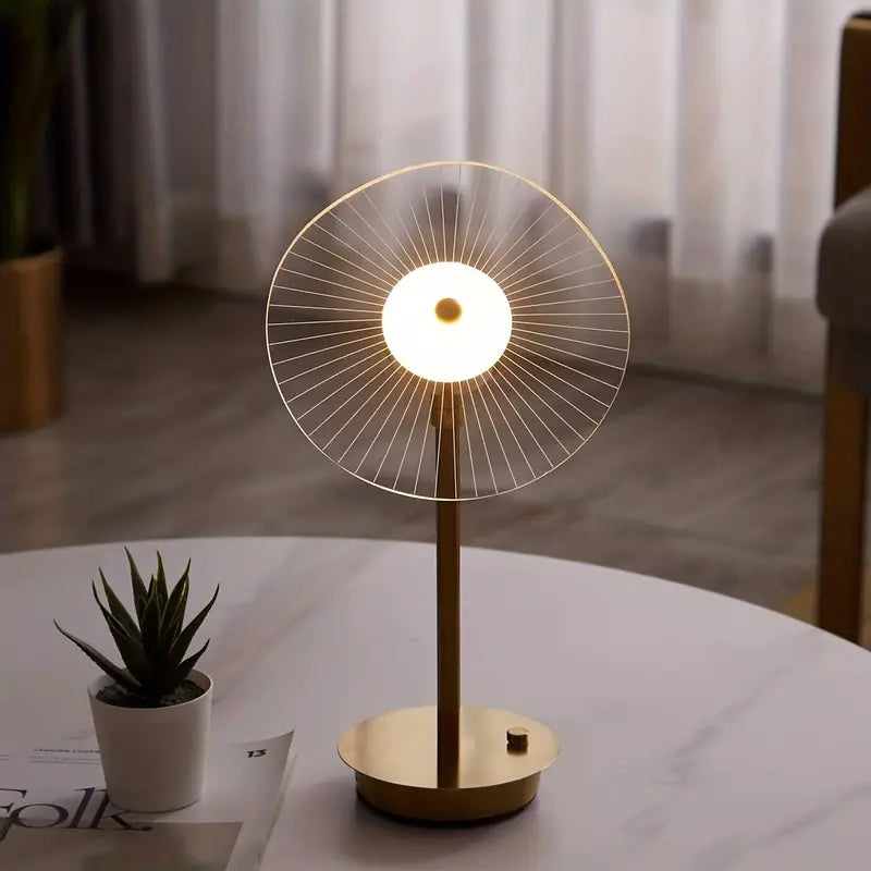 LumaNova Moderne LED Bordlampe til Effektiv Belysning | Lersk
