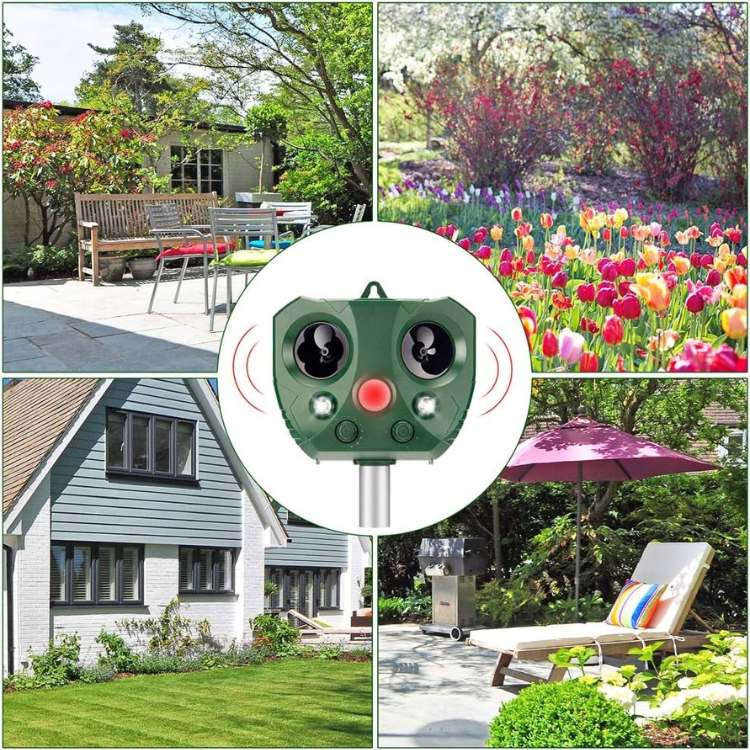 GardenSentinel Ultrasonic Outdoor Bird And Pest Defender | Lersk