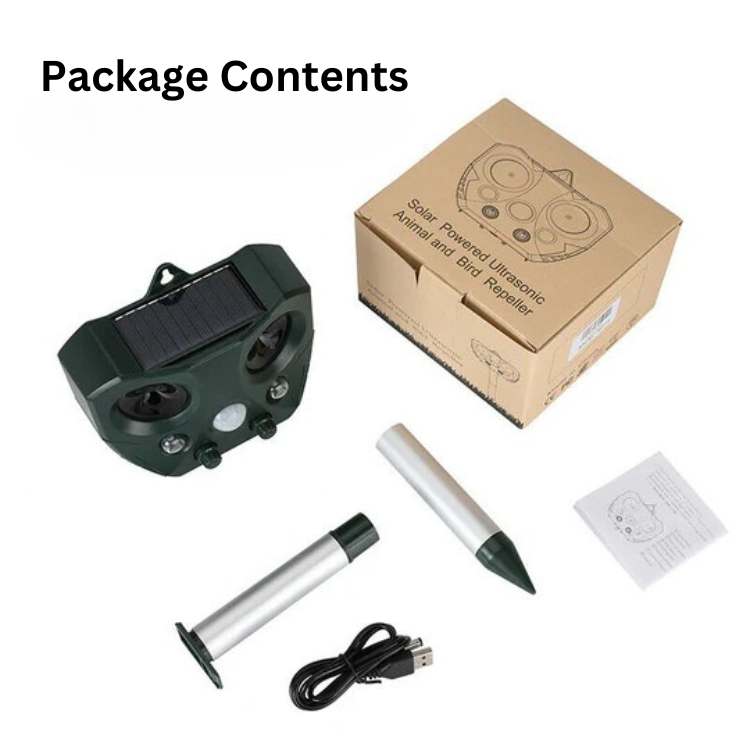 GardenSentinel Ultrasonic Outdoor Bird And Pest Defender | Lersk