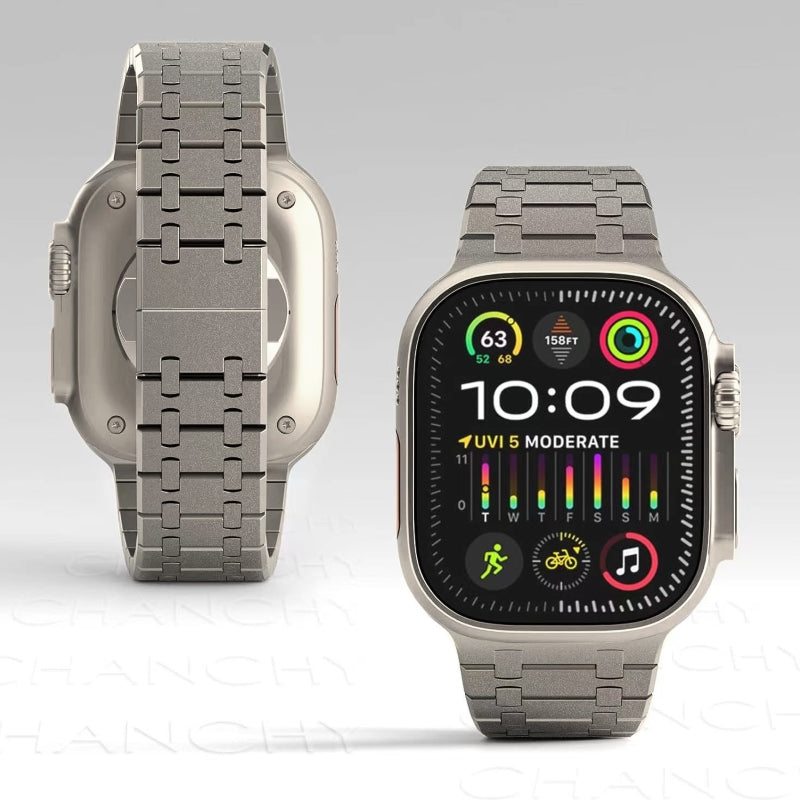 Arden | Banda de Aço Inoxidável com Dupla Corrente para Apple Watch | Lersk