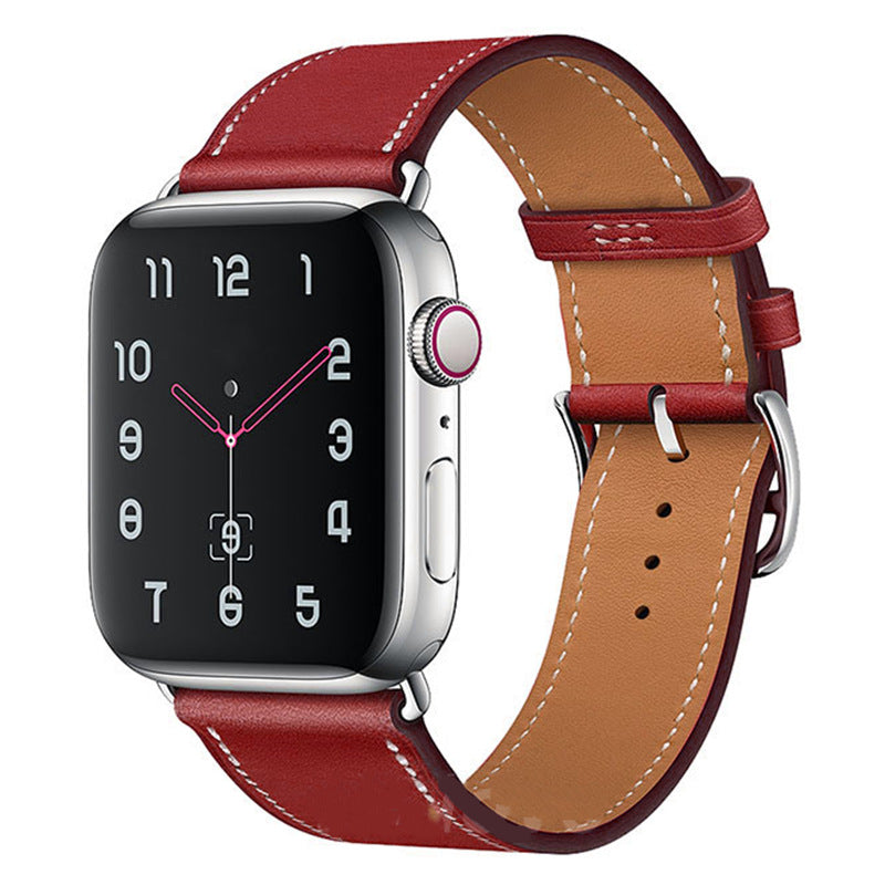 Marvelle | Hand-Stitched Genuine Leather Strap for Apple Watch | Lersk