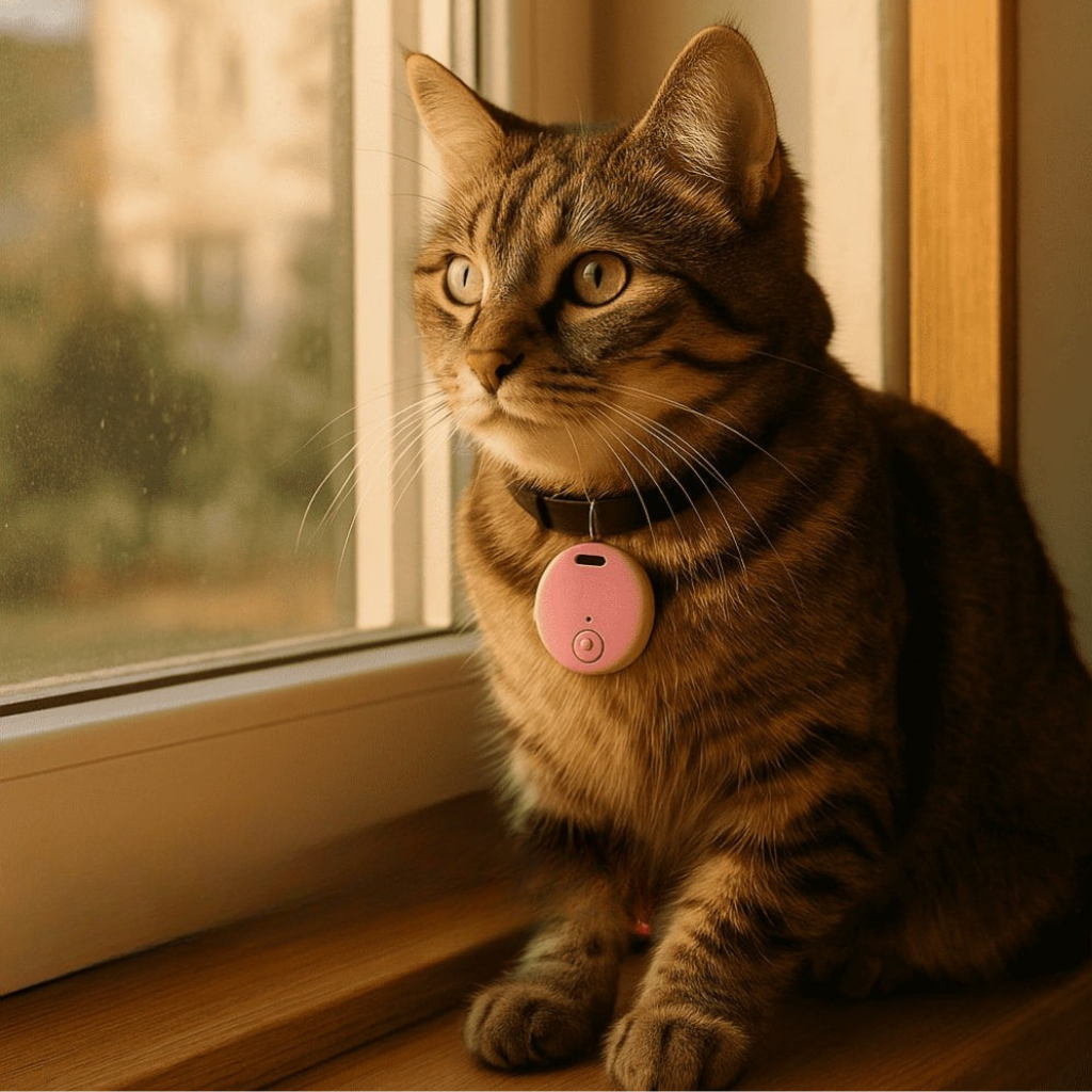 PawTrail GPS lokalizator dla kota, lekki, wodoodporny, w czasie rzeczywistym | Lersk