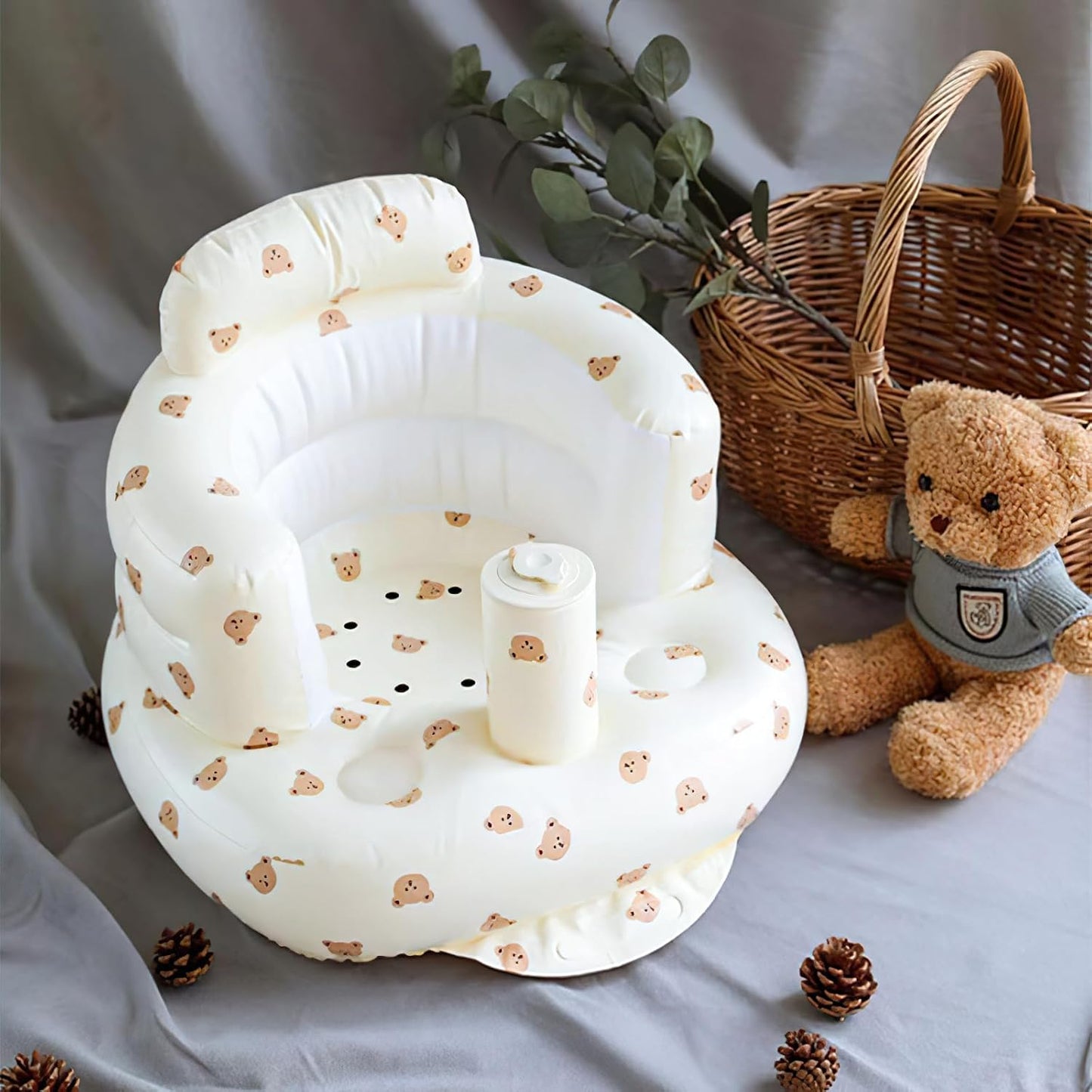 NovaNest Baby Chair with Built-In Pump and Curved Backrest | Lersk