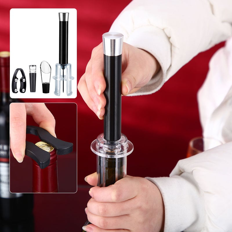 Set portátil para abrir vino Wino On The Go Kit para abrir botellas para viaje y uso en casa | Lersk