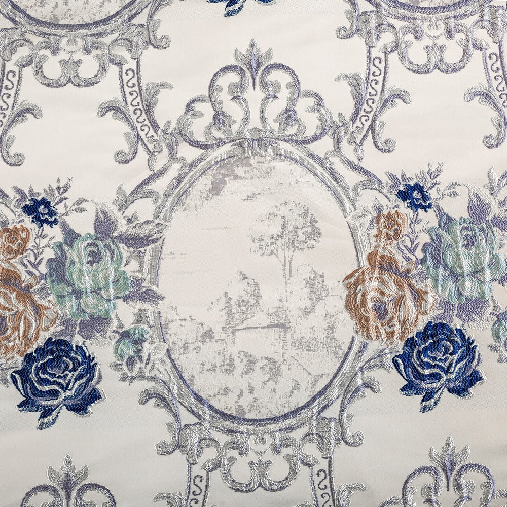 Orenda Bloom Jacquard Bedding Set With Floral Embroidery | Lersk