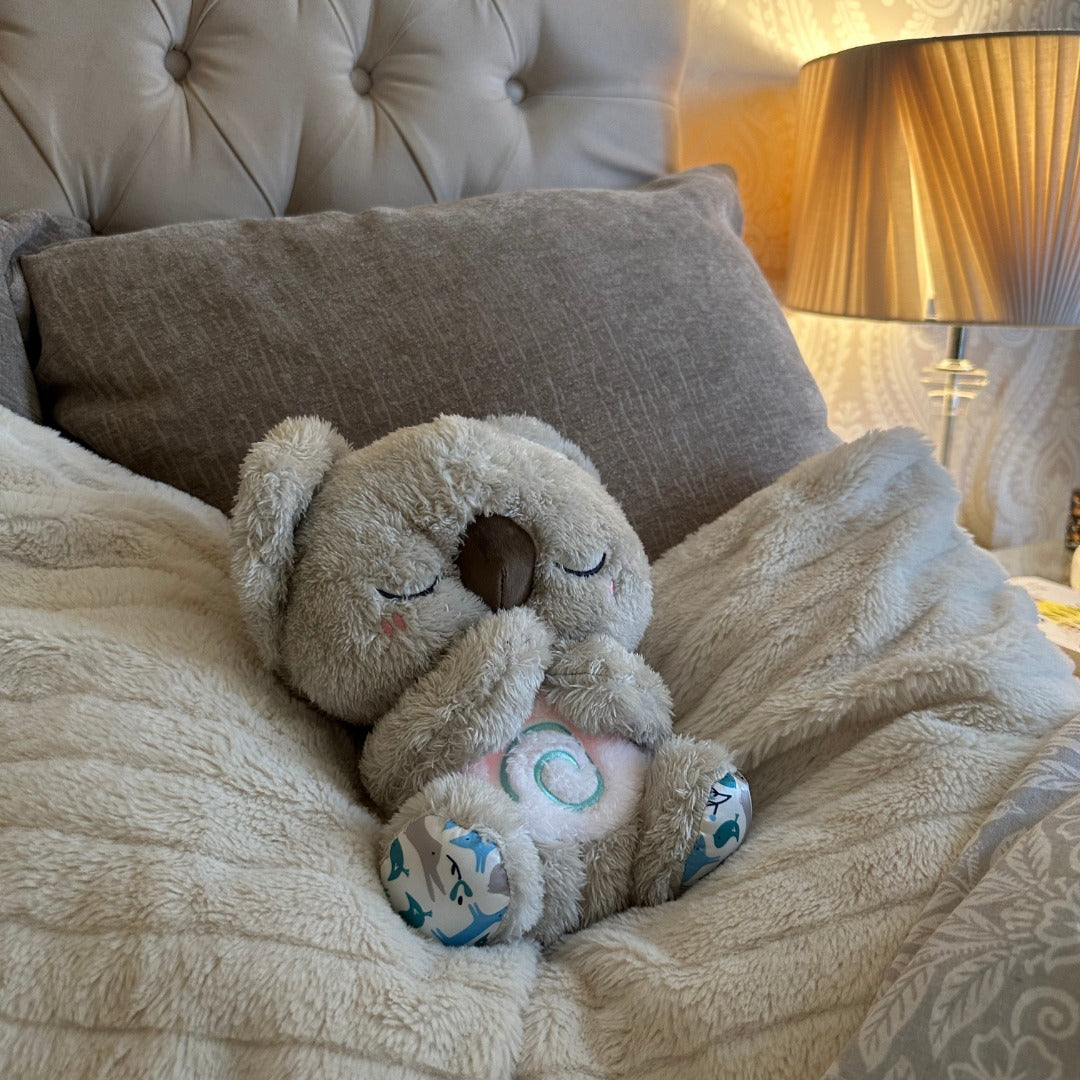 Giocattolo per la respirazione calmante Koala per rilassamento e supporto al sonno con movimento respiratorio delicato | Lersk