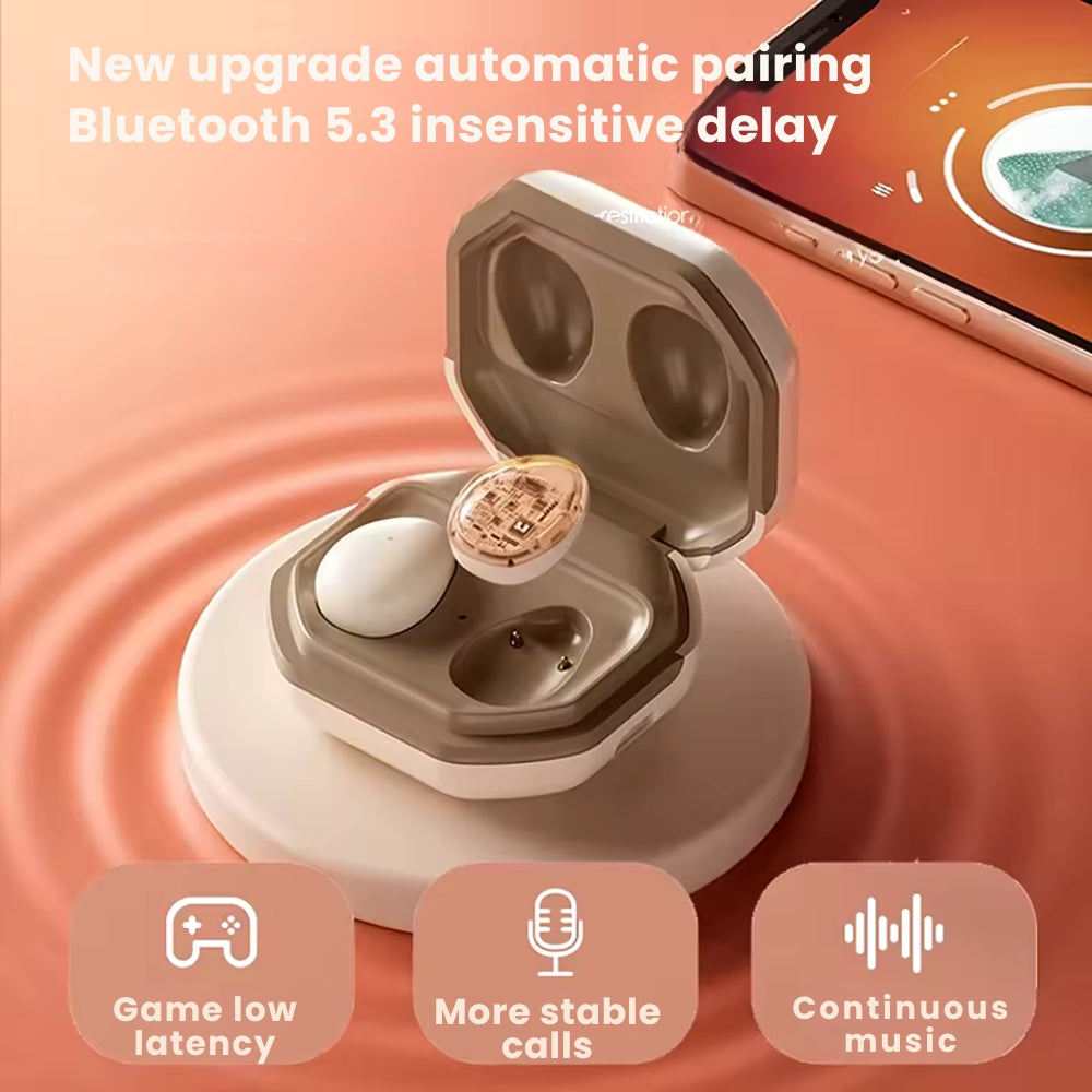Silentiq Bluetooth 5.3 Noise-Cancelling Sleep Earbuds | Lersk