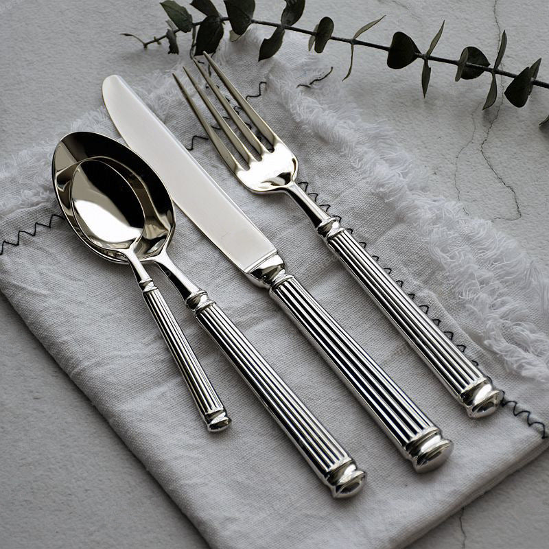 Calista | 18/10 Stainless Cutlery Set With Mirror Finish | Lersk