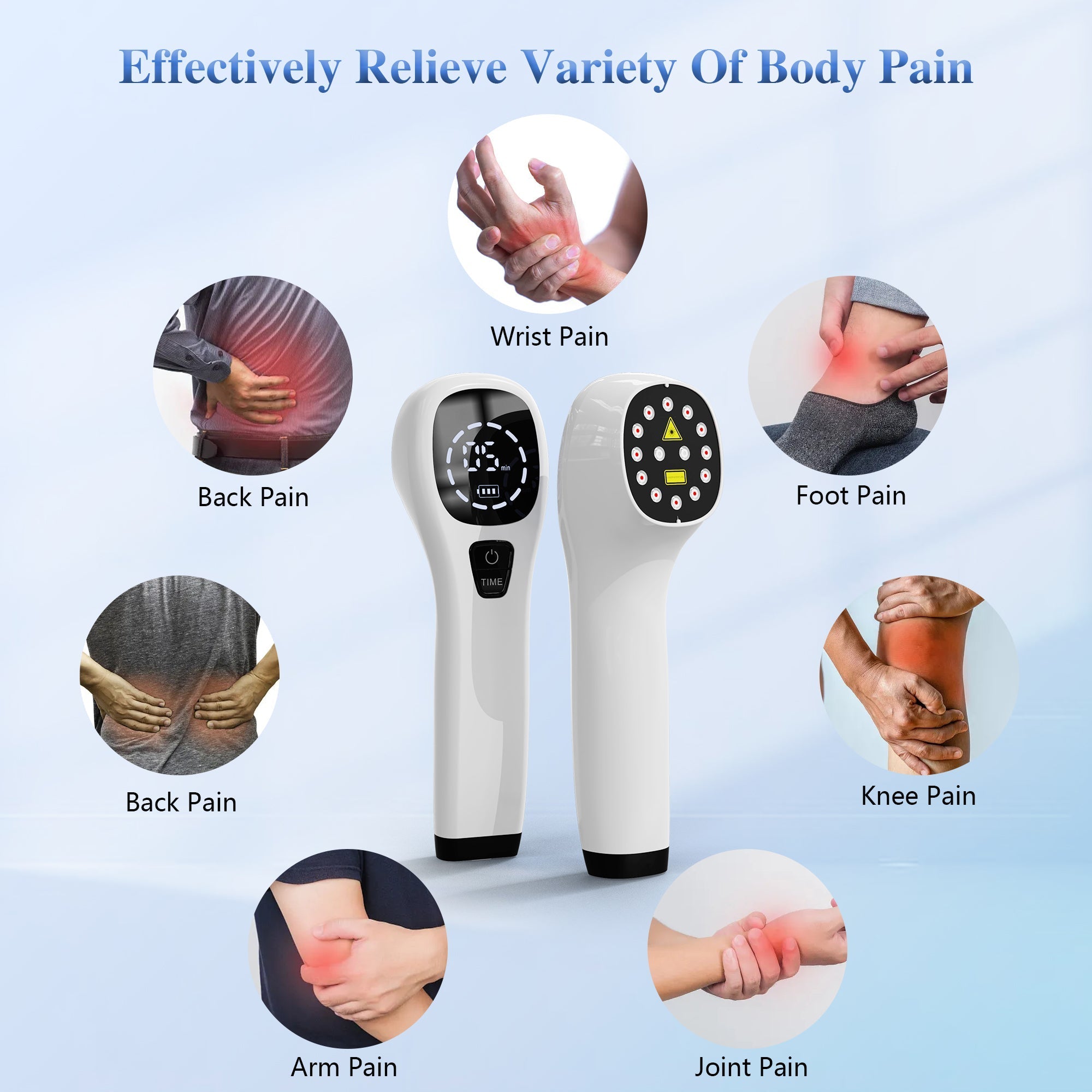 Handheld Red Light Laser Therapy Device for Muscle & Joint Comfort | Lersk