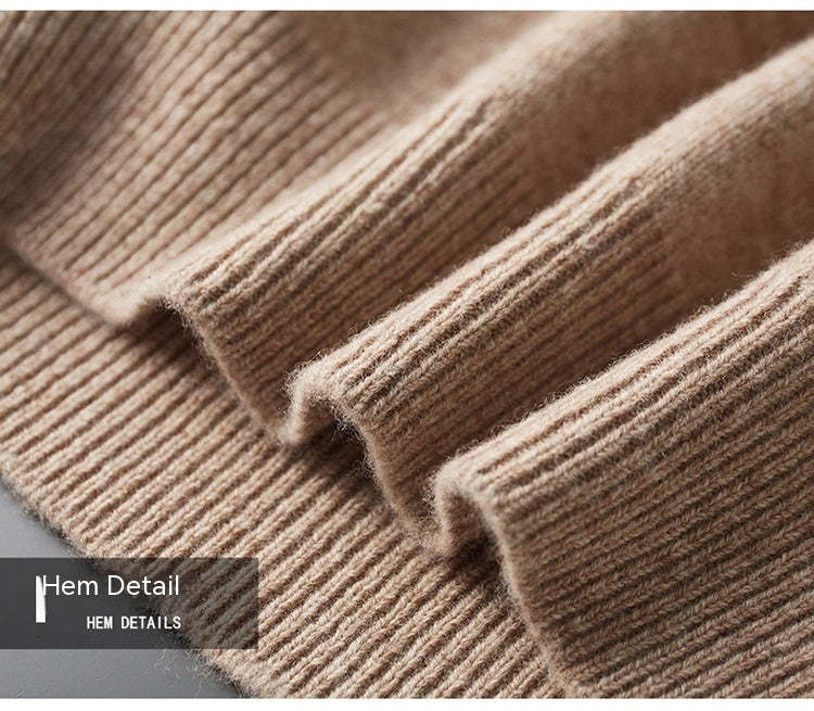 NovaWeave Wool Half Zip Sweater - 100% Australian Wool | Lersk