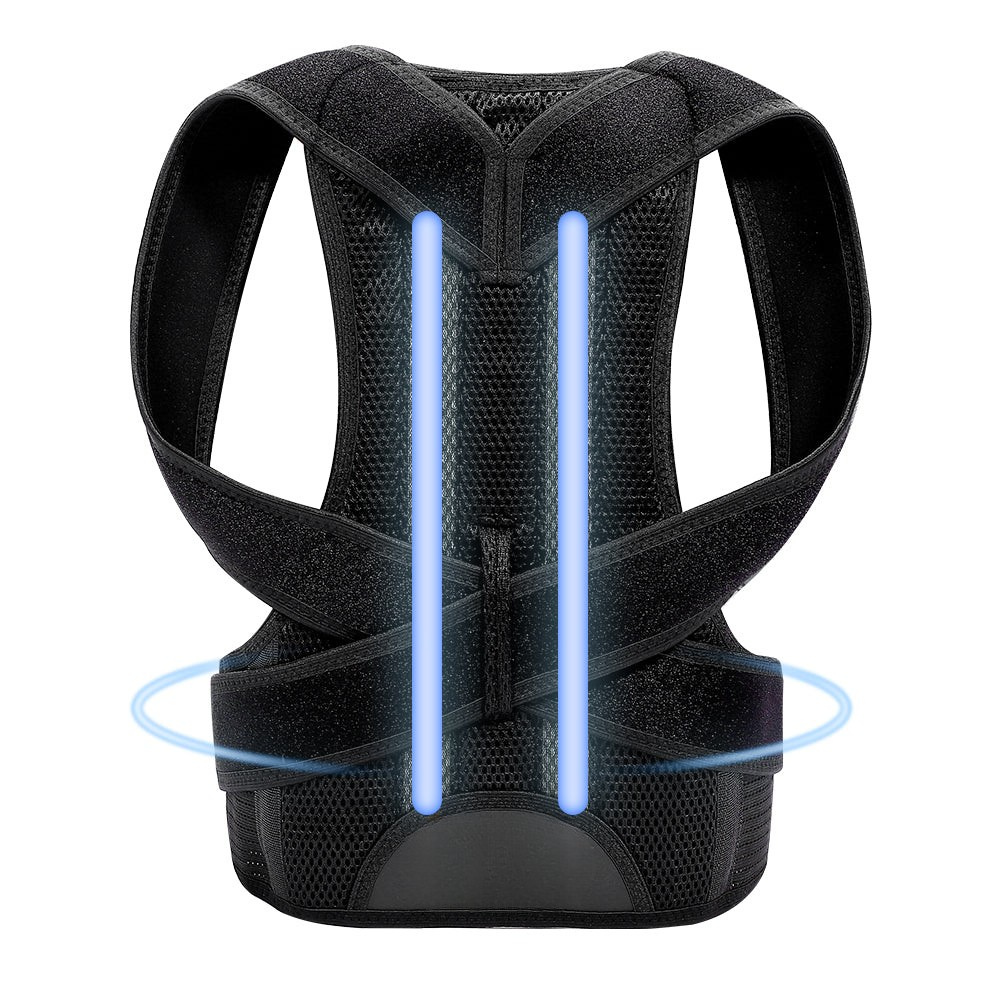 AlignEase Unisex Lumbar Posture Brace For Back Pain Relief | Lersk