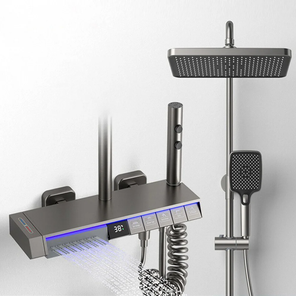 Averon Luxury Bath And Shower System With Smart Digital Display | Lersk