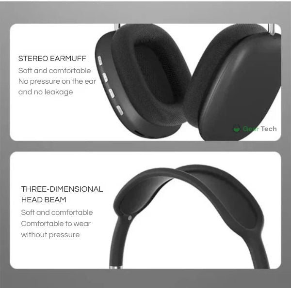 Solara Pro Bluetooth Headphones, Noise Cancelling, 40 Hours | Lersk