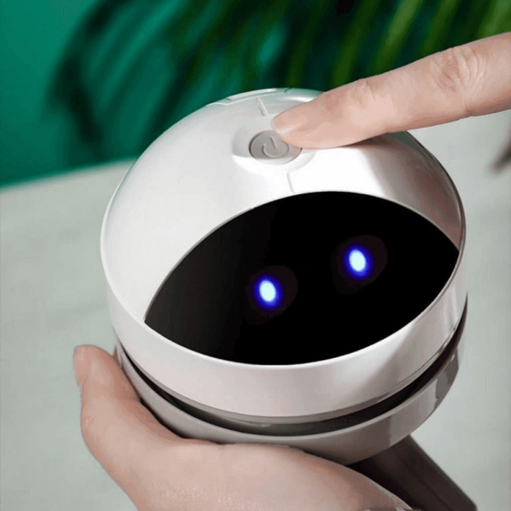 Adva Mini Desk Vacuum USB Rechargeable Robot Home Office | Lersk