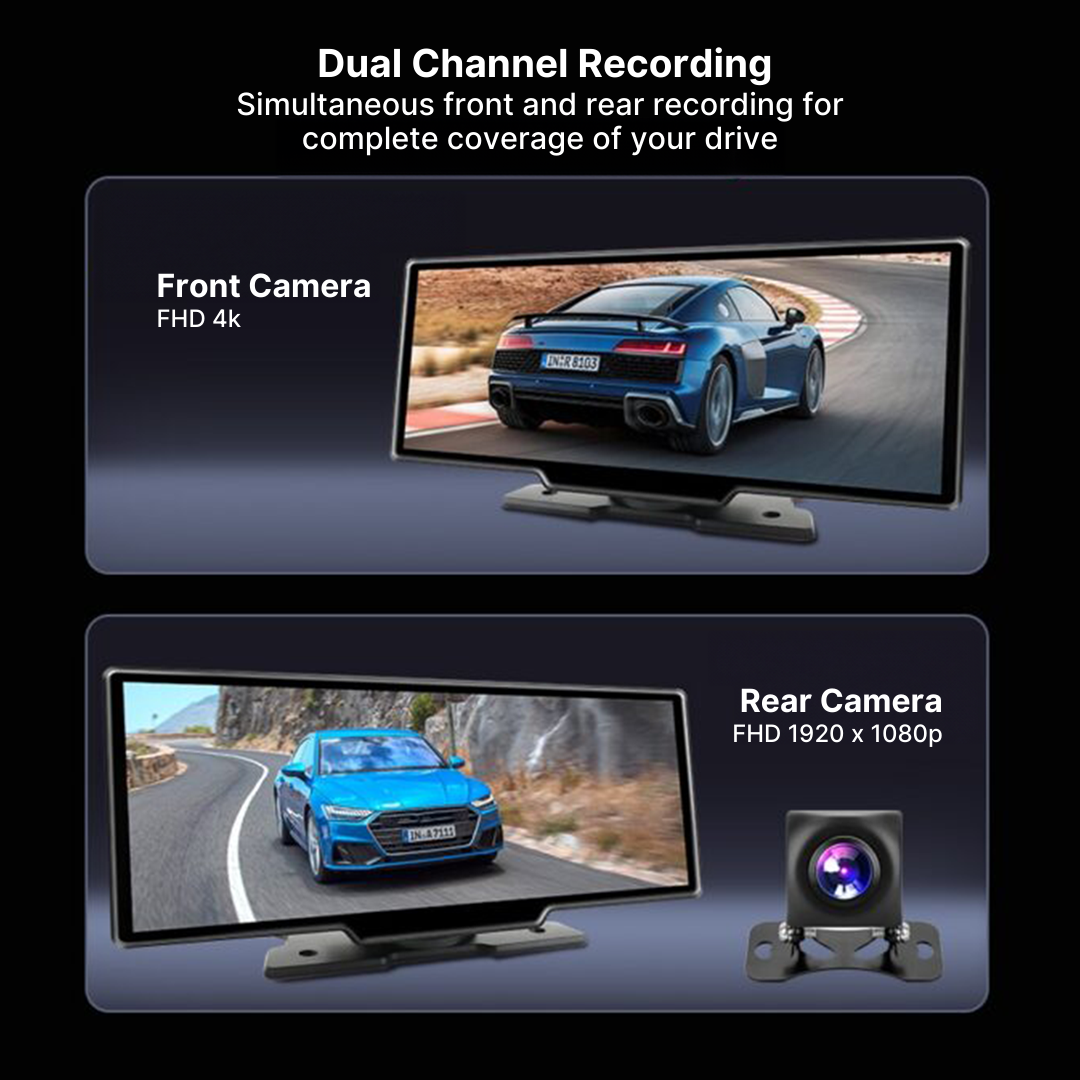 Orion | 10,26" Kabelloses CarPlay- & Android Auto-Display | Lersk