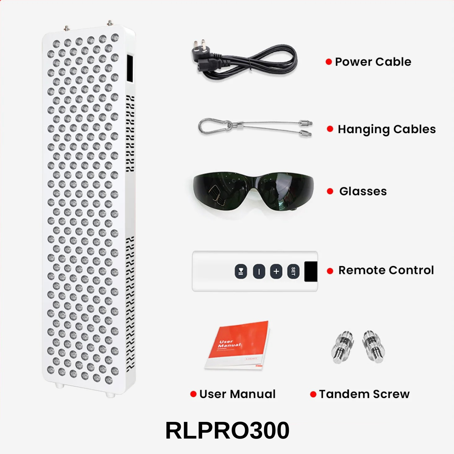 RLPRO Nine Wave panel červeného světla pro zdraví pokožky | Lersk