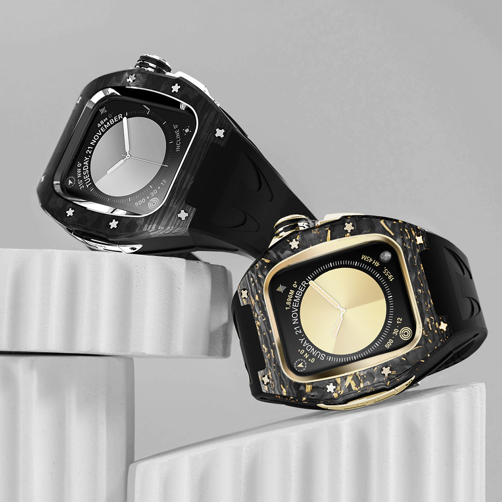 Zestaw do modernizacji NovaCarb S10 Titanium Apple Watch z włókna węglowego | Lersk
