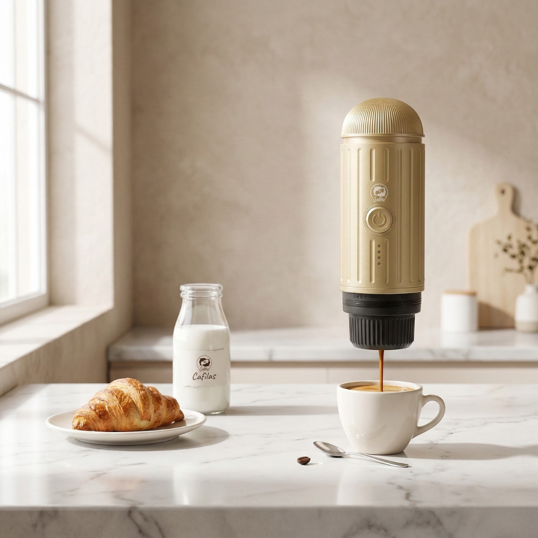 Macchina da caffè espresso da viaggio per campeggio e spostamenti | Lersk