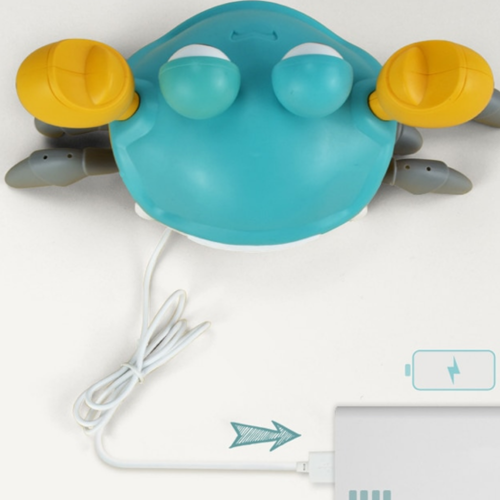 CrawlCrab Walker Toy for Toddlers with Movement Sensors | Lersk