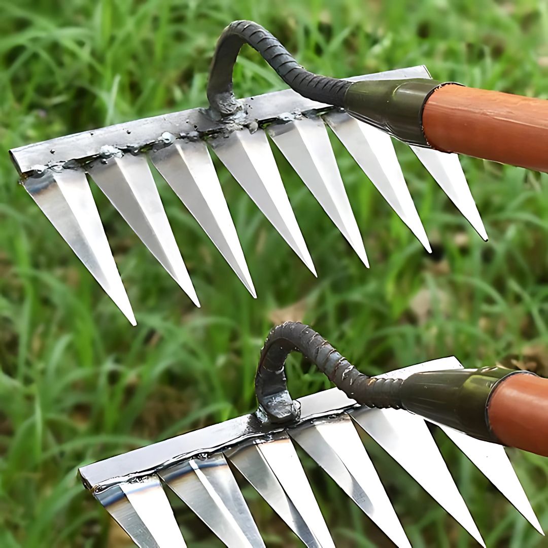 ThriveGard hrábě na plevel s ocelovými hroty a ergonomickou rukojetí | Lersk