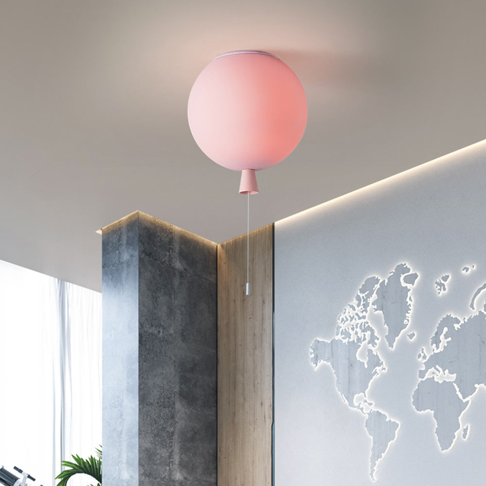 LumiBall Balloon LED Ceiling Light for Kids' Playroom | Lersk