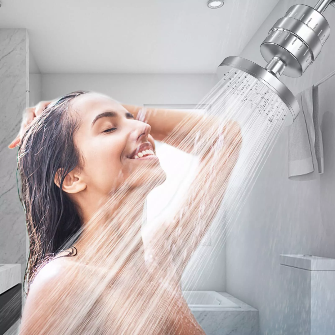 Doccia filtrata HydraVive | Favorisce una pelle radiosa e capelli più sani | Lersk