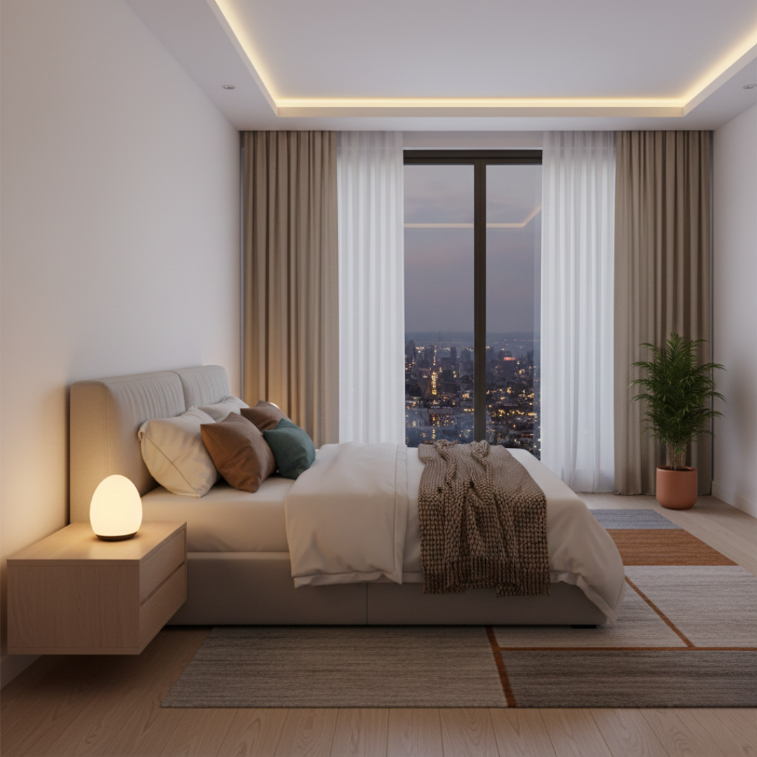 Wiederaufladbare LED-Nachtlampe für nächtliche Beleuchtung | Lersk