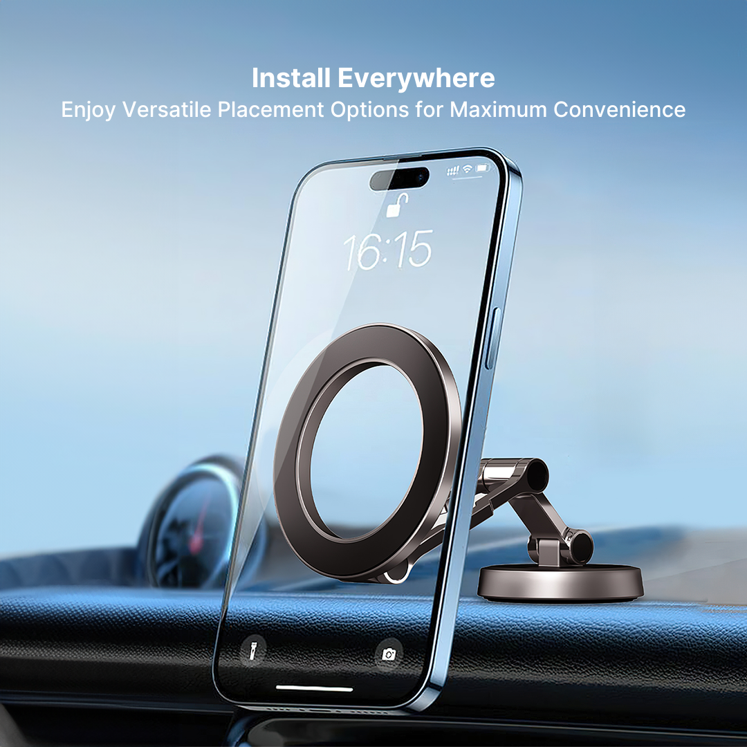 Navaro Magnetic Car Mount For iPhone With Adjustable Stand | Lersk