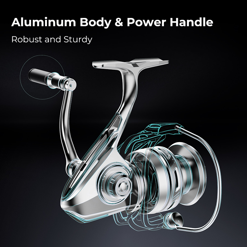 Piscifun NautiX Saltwater Spinning Reel Aluminum Body Fishing Reel | Lersk