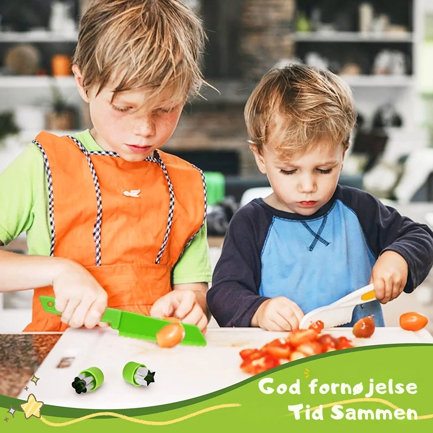 Set de Bucătărie Sigură KidoChef pentru Copii Kit Distractiv de Gătit | Lersk
