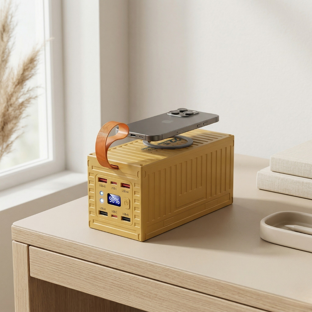 Powerbank mit digitaler Anzeige | Lersk