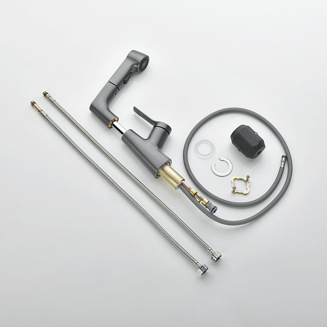 Tavero | Single-Hole Swivel Pull-Out Faucet | Lersk
