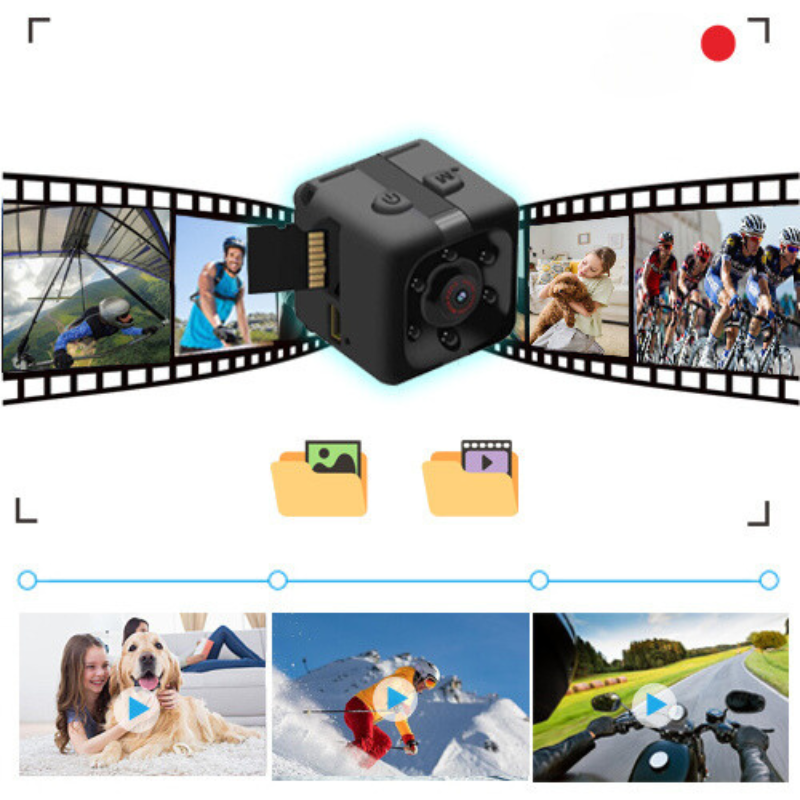 Kamera bezpieczeństwa LumosGuard Mini 1080P z noktowizorem | Lersk