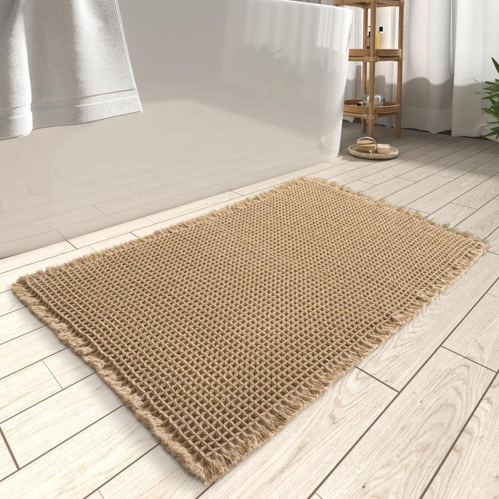 Waffle Weave Bath Mat | Lersk