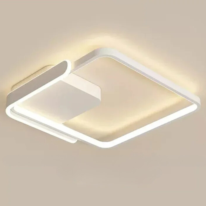 LumaNova Moderne LED-Deckenleuchte mit dimmbarem Lichtschein | Lersk