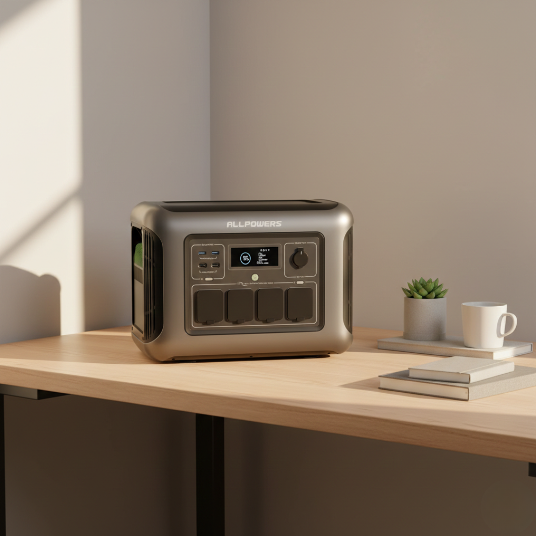 PowerMax Tragbare Powerstation 1056Wh Kapazität für netzunabhängige Notstromversorgung | Lersk