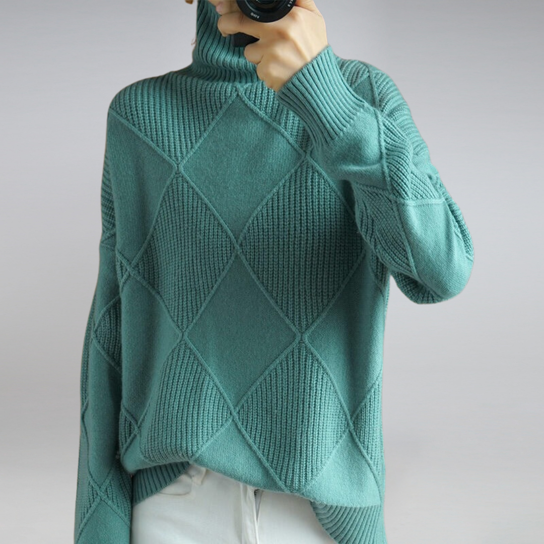 Liora Cashmere Turtleneck Sweater for Everyday Luxury | Lersk