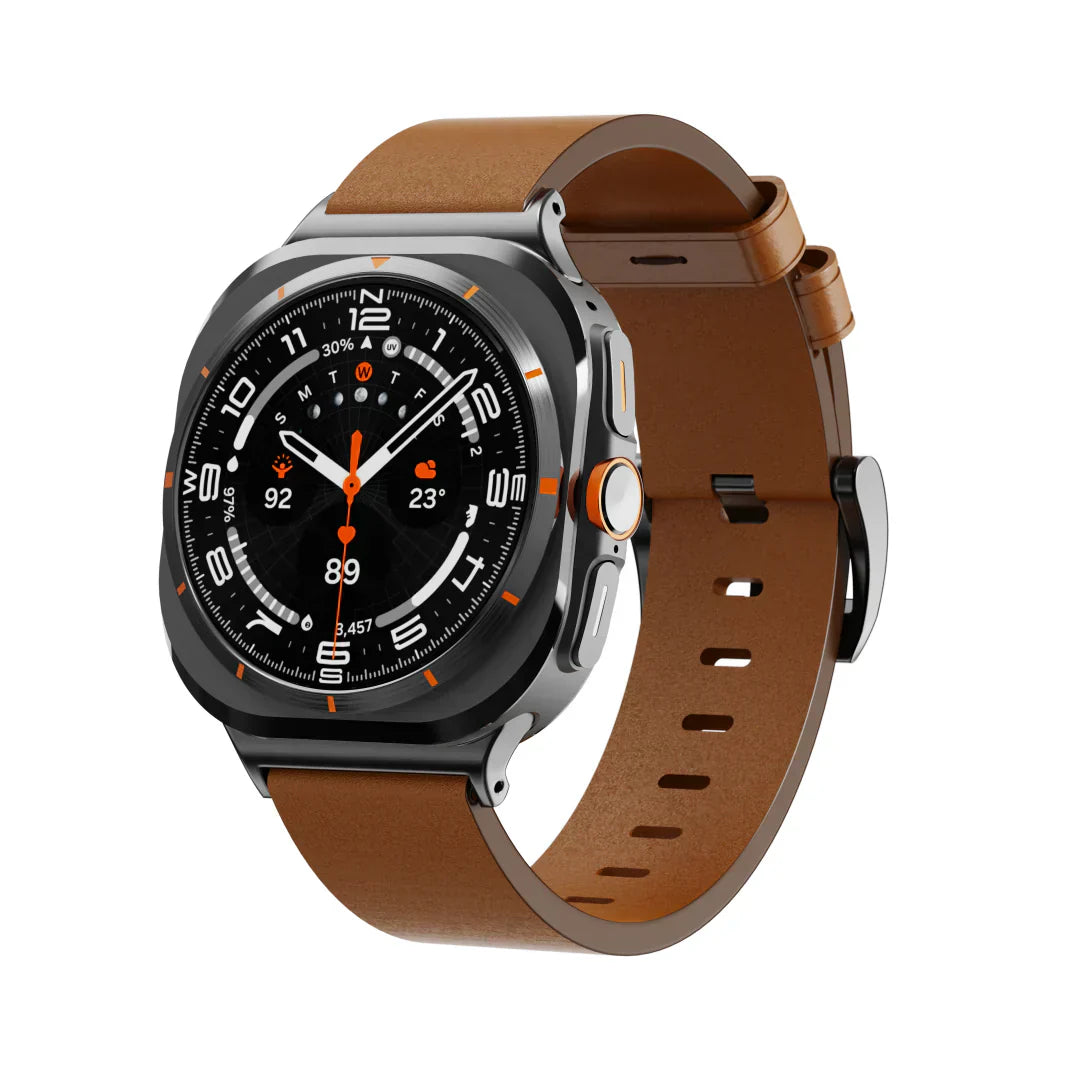 Cinturino in pelle Valoren per Samsung Galaxy Watch Ultra | Lersk
