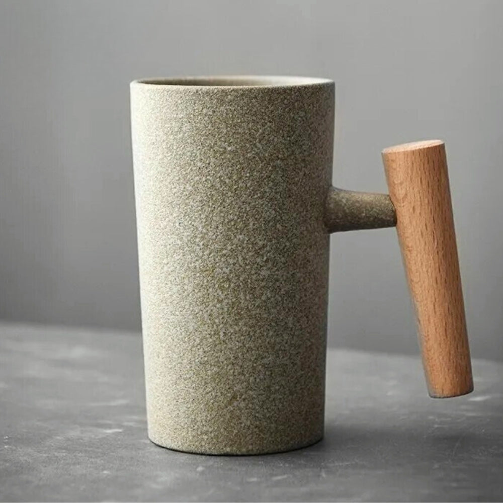 Nordic Earth Latte Mugs For Coffee Lovers Calming Art | Lersk