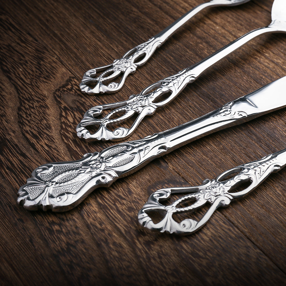 Novae Stainless Steel Cutlery Set Hand-Forged Durable | Lersk