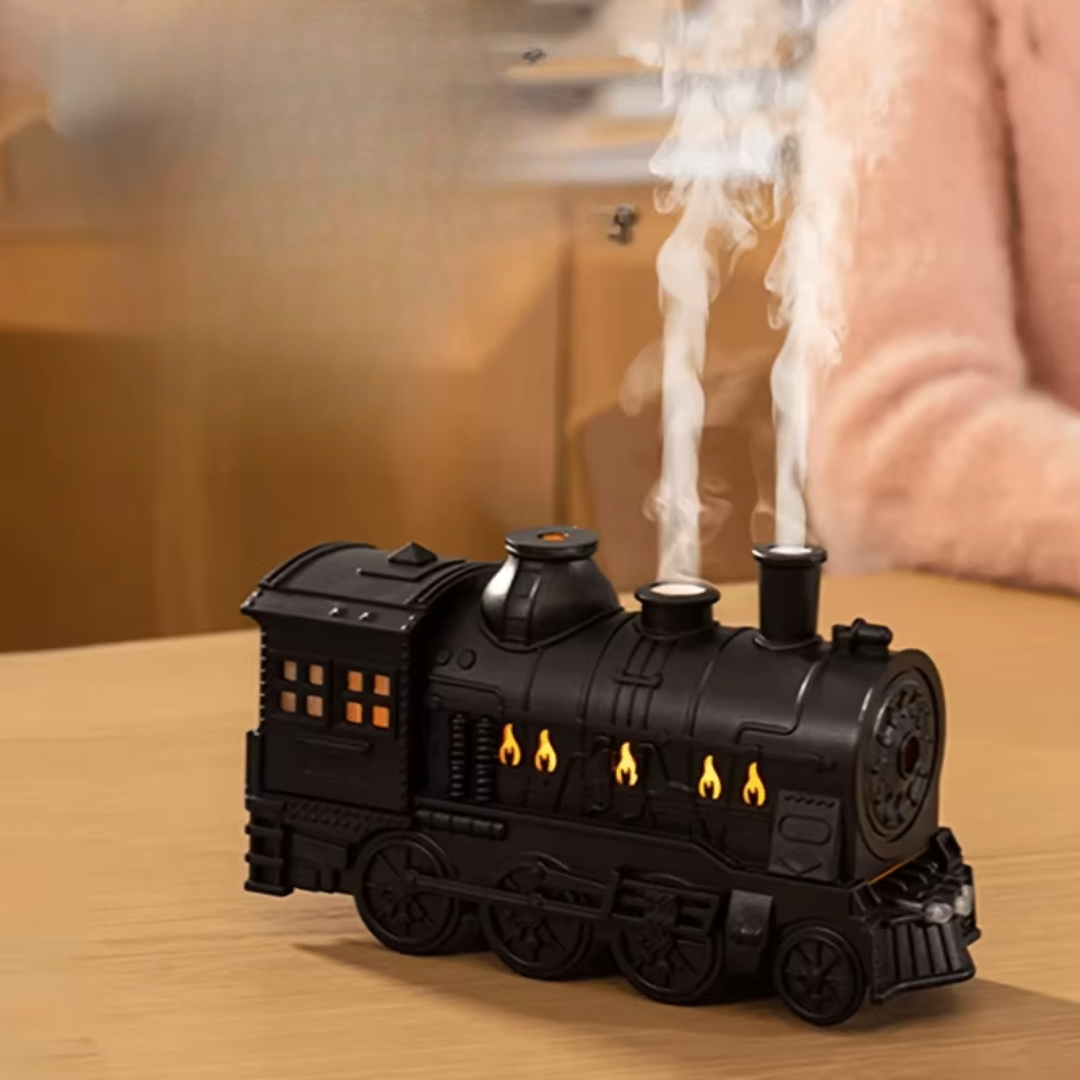 Umidificatore con design a treno e nebbia fresca | Lersk